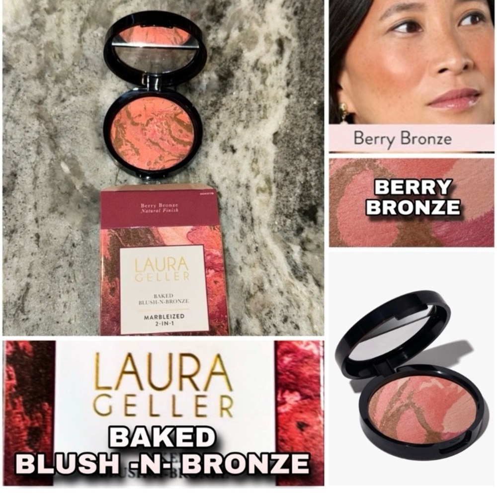 Laura Geller Baked Blush-n-Bronze in Berry Bronze